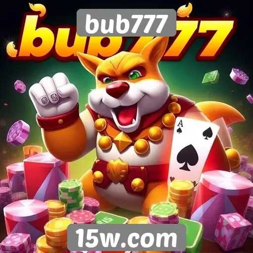Variedade de jogos disponíveis no bub777